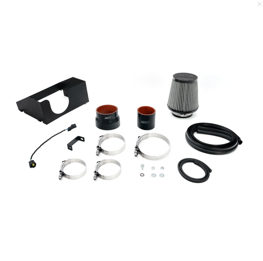 HPS Performance Air Intake Kit with Heat Shield, 2015-2025 Ford F150 / 2018-2024 Ford Expedition 3.5L V6 EcoBoost Twin Turbo