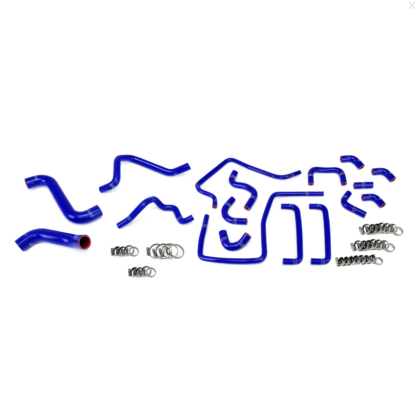 HPS Silicone Radiator, Heater and Ancillary Coolant Hose Kit Subaru 2006-2007 Impreza WRX 2.5L Turbo