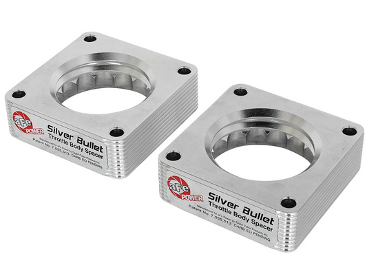 AFE Silver Bullet Throttle Body Spacer 2009-2020 Nissan 370Z / 2008-2013 Infiniti G37 / 2014-2015 Q60 / Q50 (V6 3.7L)