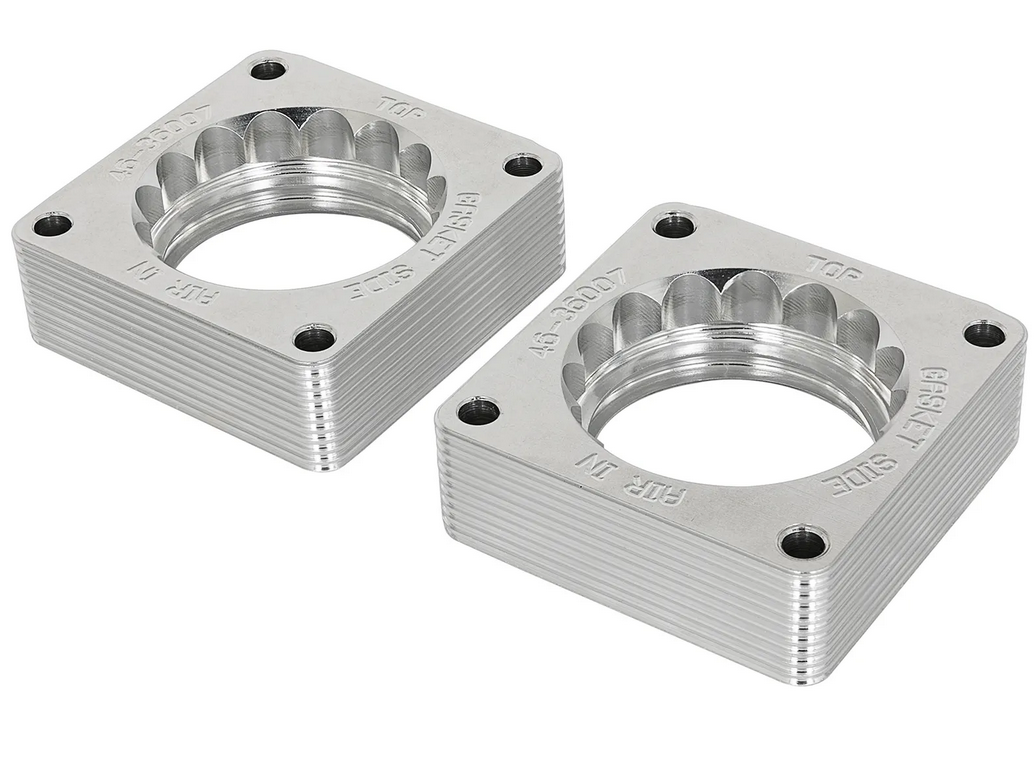 AFE Silver Bullet Throttle Body Spacer 2009-2020 Nissan 370Z / 2008-2013 Infiniti G37 / 2014-2015 Q60 / Q50 (V6 3.7L)