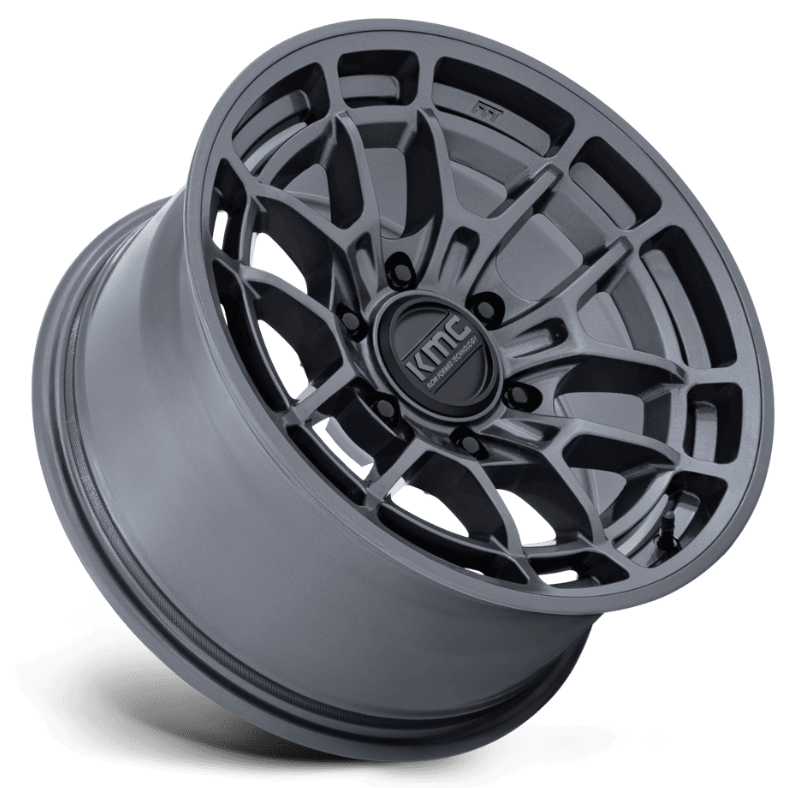 17x8.5 KMC Archer KM732 Gloss Anthracite