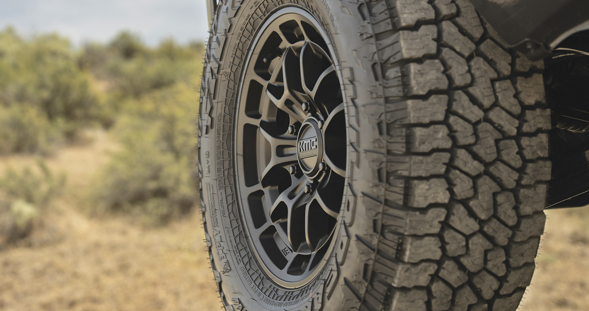 17x8.5 KMC Archer KM732 Matte Black