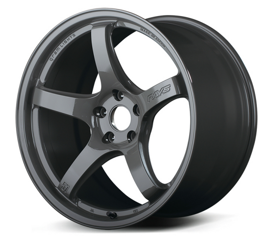 18x9.5 Gram Lights 57CR Glossy Gray / 5x114.3 / +38mm