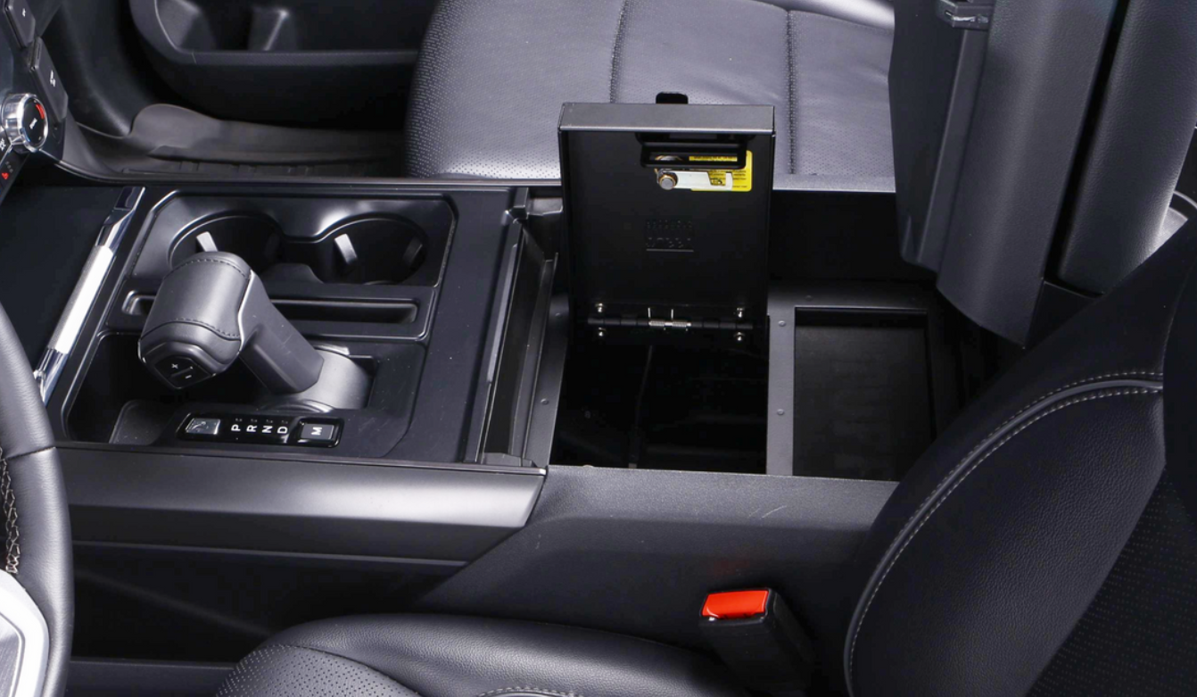 Center Console Safe 2025 Ford F150