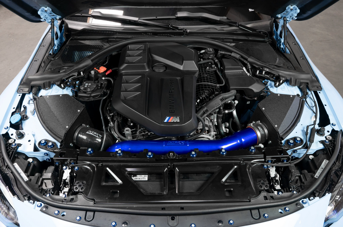 HPS Performance Air Intake Kit with Heat Shield 2023-2025 BMW M2 G87 / 2021-2025 BMW M4 G82 G83 / 2021-2025 BMW M3 G80 3.0L Turbo