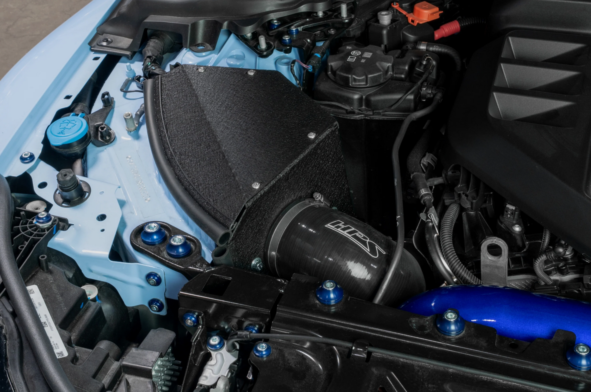 HPS Performance Air Intake Kit with Heat Shield 2023-2025 BMW M2 G87 / 2021-2025 BMW M4 G82 G83 / 2021-2025 BMW M3 G80 3.0L Turbo