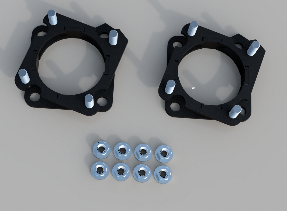 Traxda Top Mount Spacer kit 2022-2025 Toyota Tundra  1.75" Front