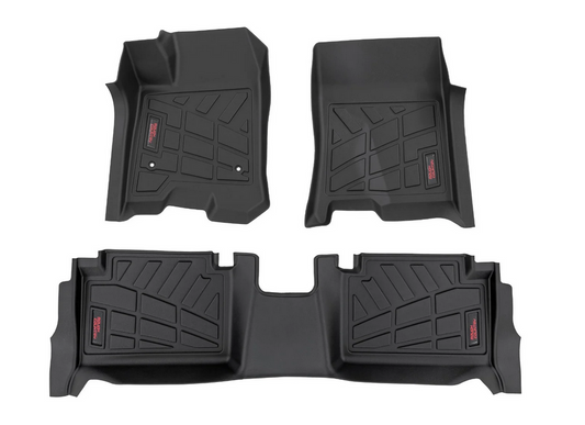 Rough Country Sure-Fit Floor Mats 2023-2025 Chevy Colorado / GMC Canyon (2WD/4WD)
