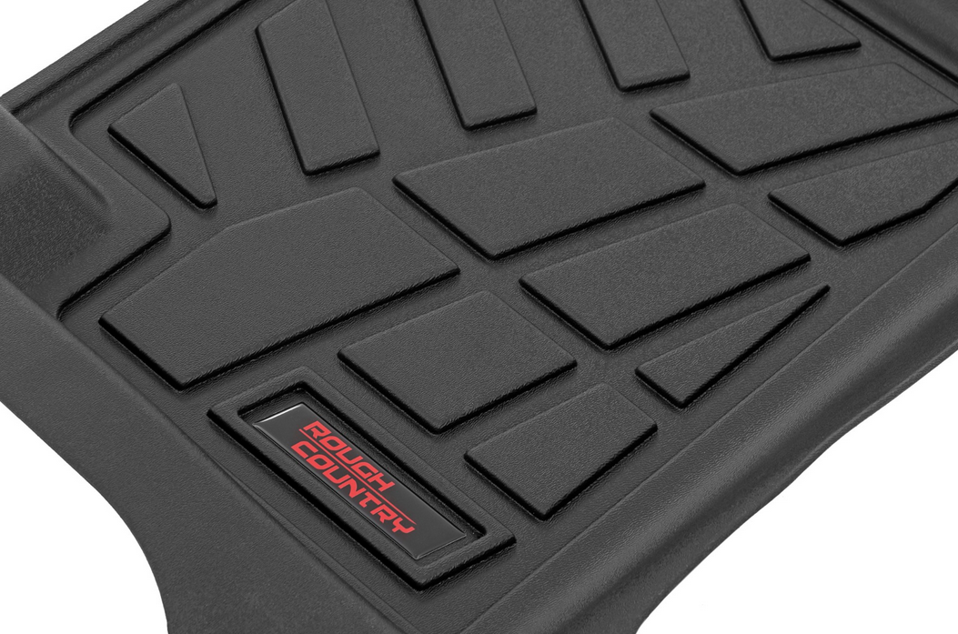 Rough Country Sure-Fit Floor Mats 2023-2026 Chevy Colorado / GMC Canyon (2WD/4WD)