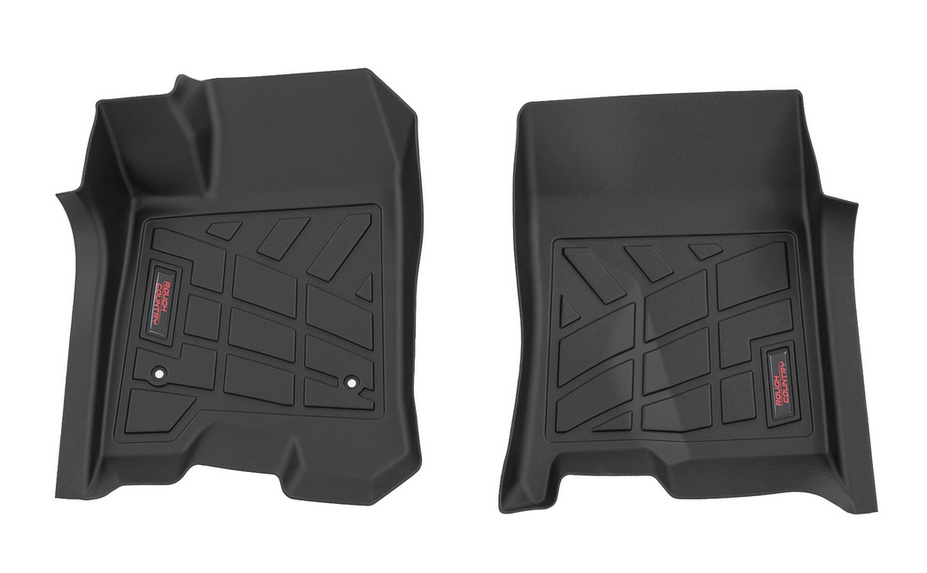 Rough Country Sure-Fit Floor Mats 2023-2026 Chevy Colorado / GMC Canyon (2WD/4WD)