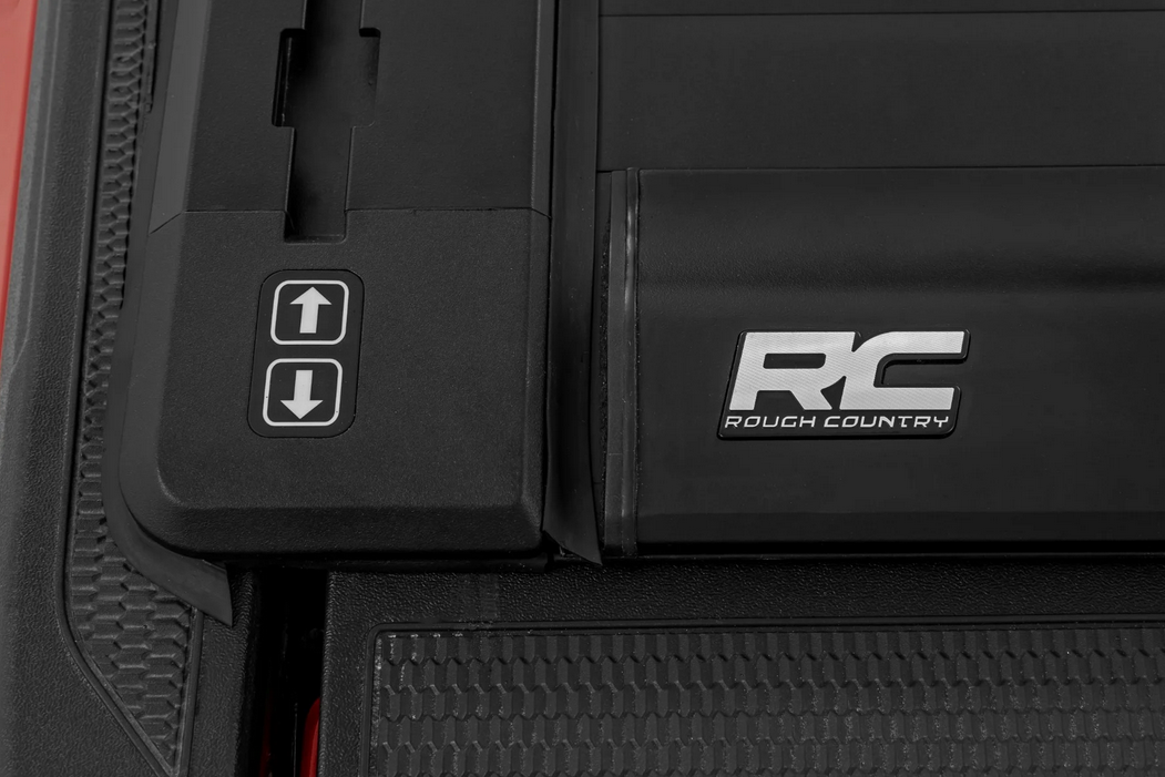 Rough Country Powered Retractable Bed Cover 2024-2025 Toyota Tacoma 2WD/4WD (5' Bed)