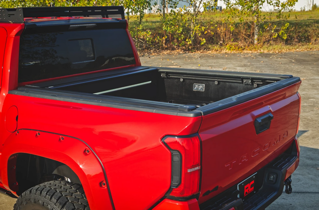 Rough Country Powered Retractable Bed Cover 2024-2025 Toyota Tacoma 2WD/4WD (5' Bed)