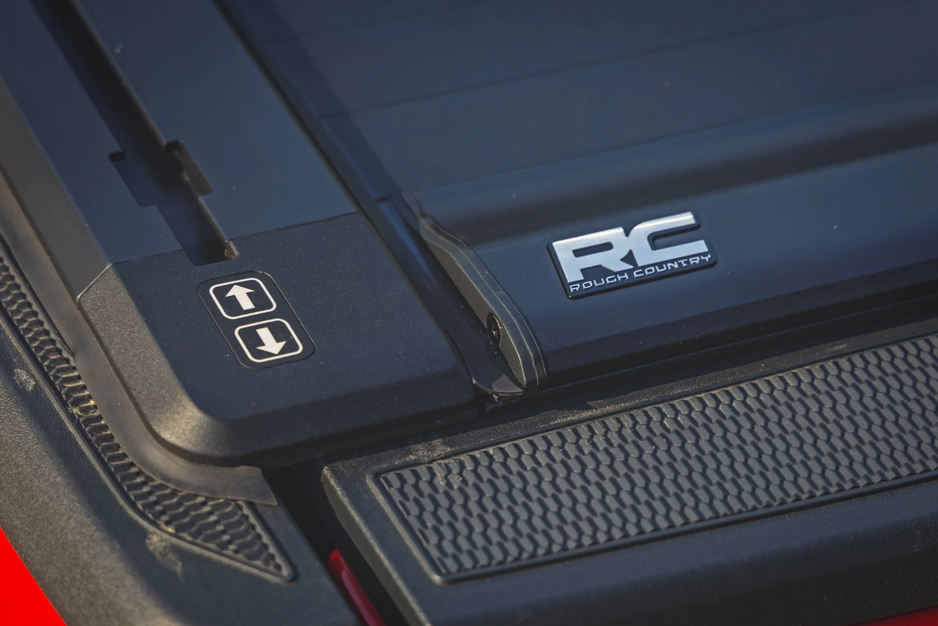 Rough Country Powered Retractable Bed Cover 2024-2025 Toyota Tacoma 2WD/4WD (5' Bed)