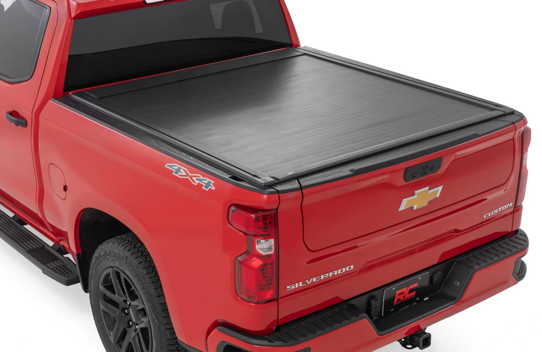 Rough Country Powered Retractable Bed Cover 2019-2026 Chevy Silverado / GMC Sierra (5'10" Bed)
