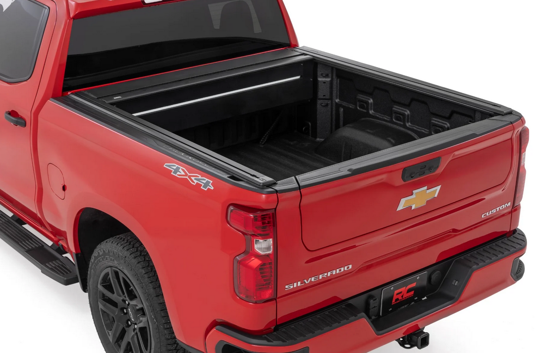 Rough Country Powered Retractable Bed Cover 2019-2026 Chevy Silverado / GMC Sierra (5'10" Bed)