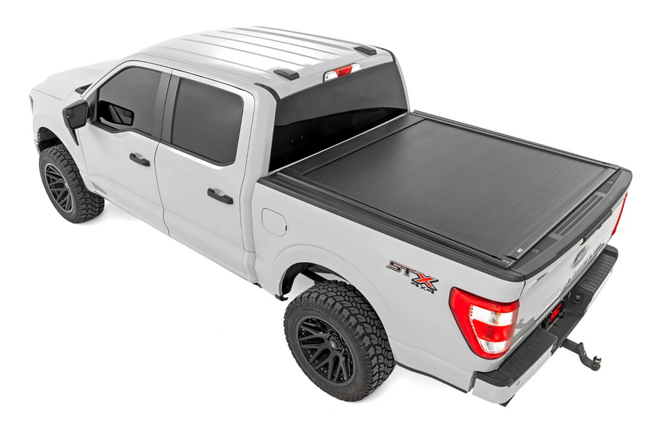 Rough Country Powered Bed Cover 2015-2025 Ford F-150 2WD/4WD (5'7" Bed)