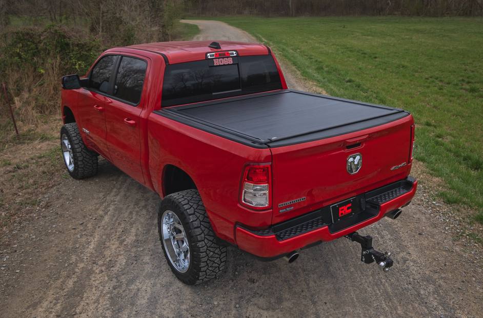 Rough Country Powered Bed Cover 2019-2026 RAM / 2021-2024 TRX (5'7" Bed)