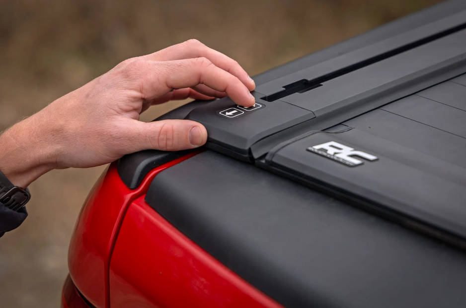 Rough Country Powered Bed Cover 2019-2026 RAM / 2021-2024 TRX (5'7" Bed)