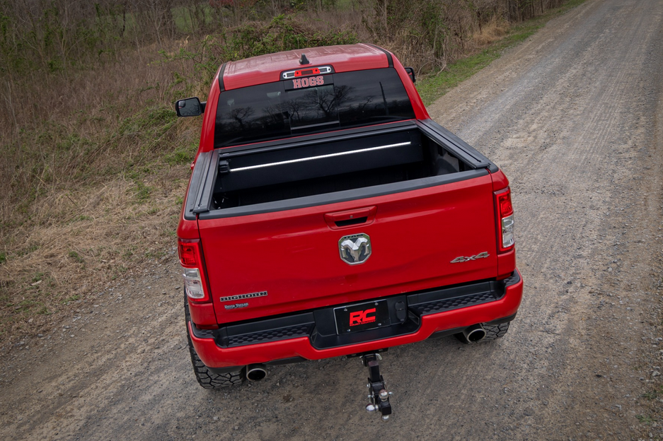 Rough Country Powered Bed Cover 2019-2026 RAM / 2021-2024 TRX (5'7" Bed)