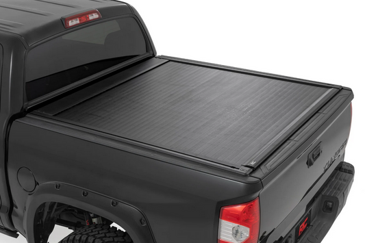 Rough Country PoweredRetractable  Bed Cover 2017-2021 Toyota Tundra (5'7" Bed)