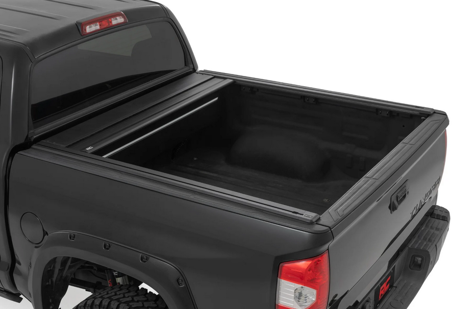 Rough Country PoweredRetractable  Bed Cover 2017-2021 Toyota Tundra (5'7" Bed)
