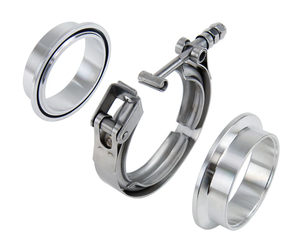 HPS Stainless Steel Quick Release V-Band Clamp Kit