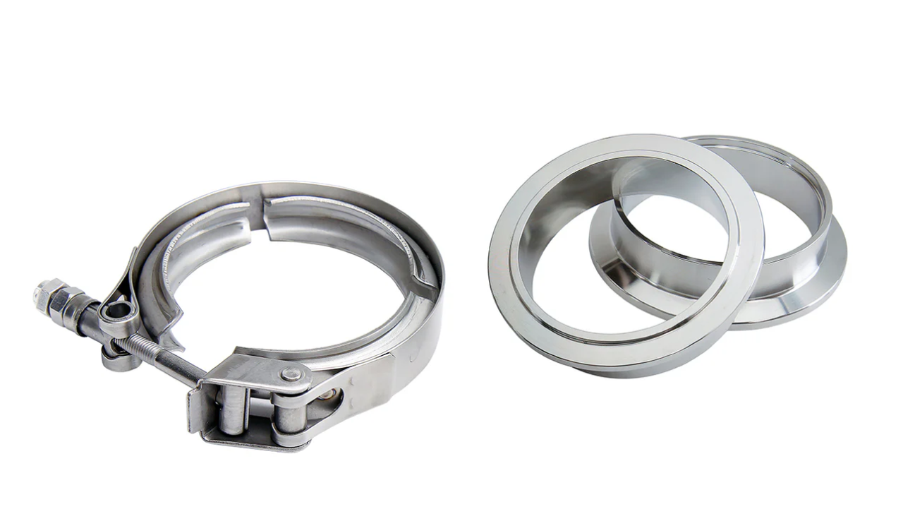 HPS Stainless Steel Quick Release V-Band Clamp Kit