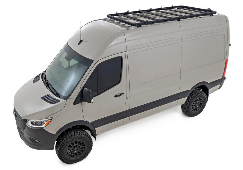 Rough Country Roof Rack 2019-2022 Mercedes-Benz Sprinter 3500 / 2019-2025 Sprinter 3500XD