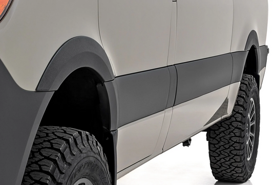 Rough Country Fender Flares 2019-2022 Mercedes-Benz Sprinter 3500 / 2019-2025 Sprinter 3500XD