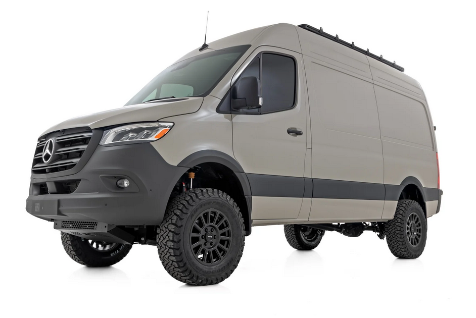 Rough Country Fender Flares 2019-2022 Mercedes-Benz Sprinter 3500 / 2019-2025 Sprinter 3500XD