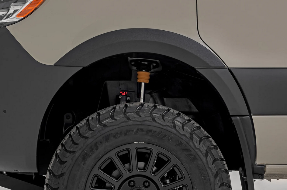 Rough Country Fender Flares 2019-2022 Mercedes-Benz Sprinter 3500 / 2019-2025 Sprinter 3500XD