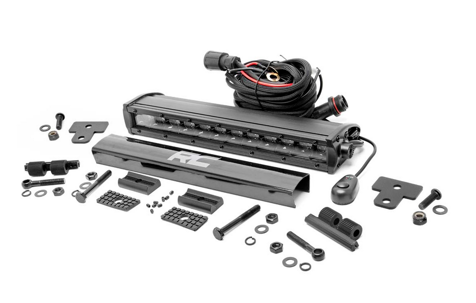 Rough Country 12" Single Row LED Light Kit Can-Am Defender HD 8 / HD 9 / HD 10