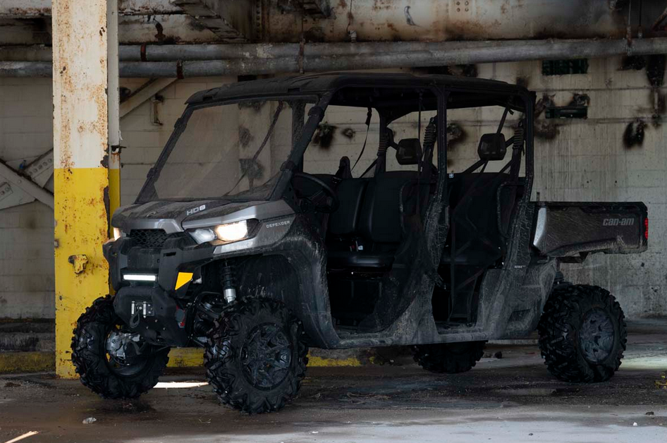 Rough Country 12" Single Row LED Light Kit Can-Am Defender HD 8 / HD 9 / HD 10