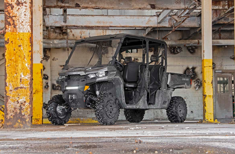 Rough Country 12" Single Row LED Light Kit Can-Am Defender HD 8 / HD 9 / HD 10