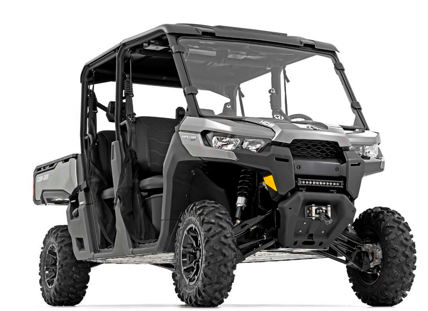 Rough Country 12" Single Row LED Light Kit Can-Am Defender HD 8 / HD 9 / HD 10