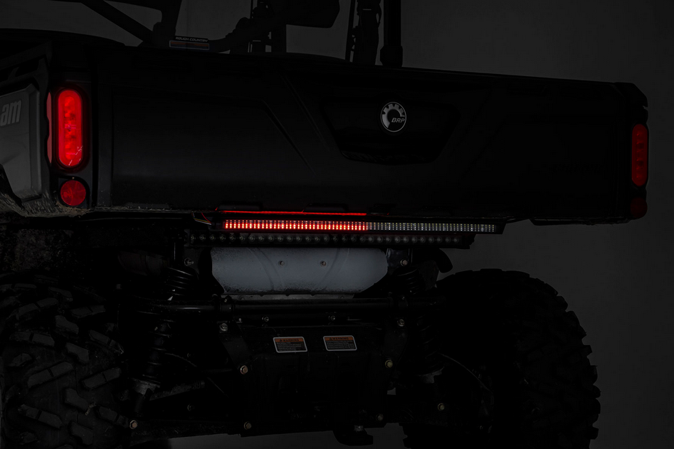 Rough Country LED Light Kit Tailgate Mount | 30" Multi Function | Cam-Am Defender MAX HD10