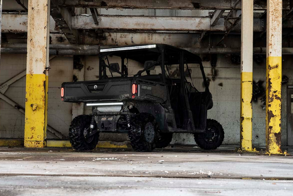 Rough Country LED Light Kit Cab Mount | 50" Black Dual Row | Cam-Am Defender MAX HD10