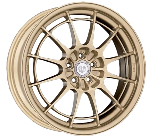 18x9.5 Enkei NT03+M 5x114.3 40mm Offset 72.6mm Bore - Titanium Gold Wheel
