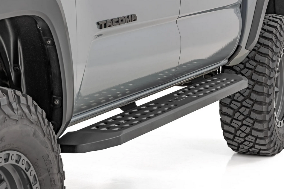 Rough Country RPT2 Running Boards 2016-2023 Toyota Tacoma Double Cab 2WD/4WD