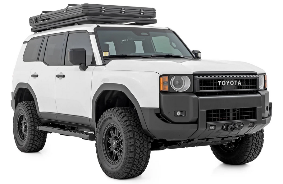 Rough Country BA2 Running Boards 2024-2025 Toyota Land Cruiser 4WD