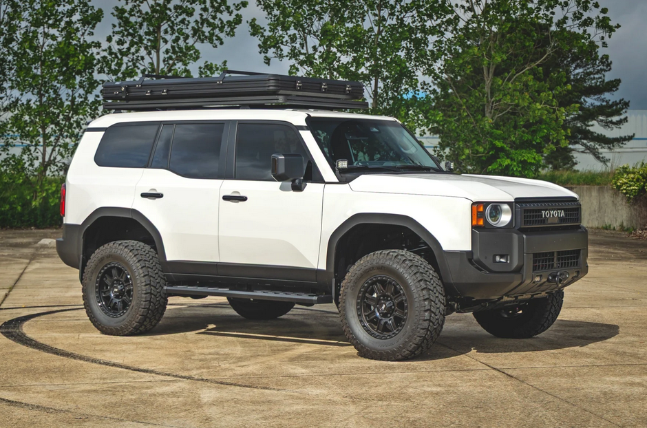 Rough Country BA2 Running Boards 2024-2025 Toyota Land Cruiser 4WD