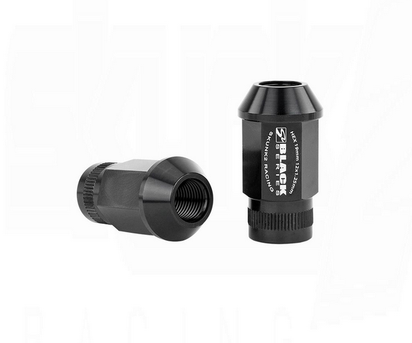 Skunk2 Lug Nut Set - M12x1.25 - Black - 20 Piece