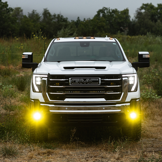 Baja Designs S1 Fog Pocket Light Kit - GMC 2024-2025 Canyon, Yukon, 2500/3500; 2025 1500 AT4-X
