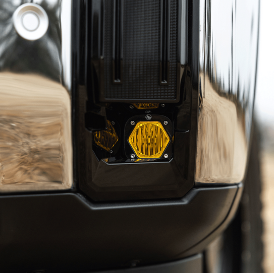 Baja Designs S1 Fog Pocket Light Kit - GMC 2024-2025 Canyon, Yukon, 2500/3500; 2025 1500 AT4-X