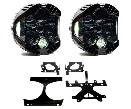 Baja Designs DOT LP6 LED Headlight Kit - 2015-2024 Harley Davidson Road Glide