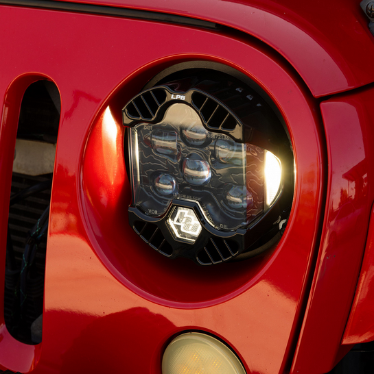 Baja Designs DOT LP6 LED Headlight Kit - Jeep 2007-2018 Wrangler JK
