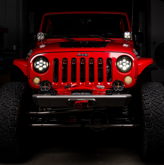 Baja Designs DOT LP6 LED Headlight Kit - Jeep 2007-2018 Wrangler JK