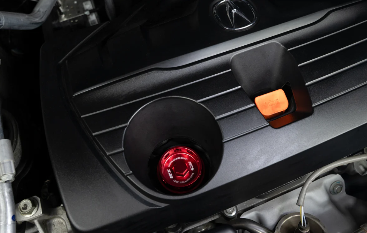 HPS Performance Billet Aluminum Oil Cap for Acura B C D F H J K L R Series Engine