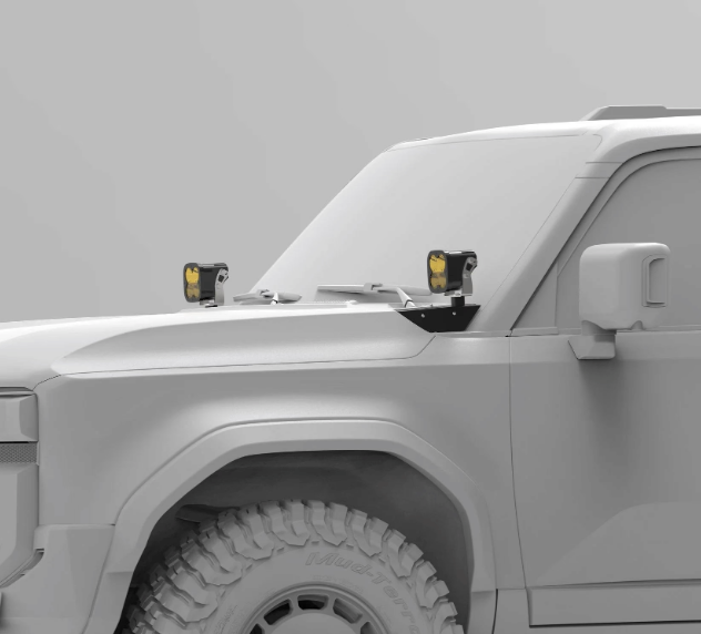 NYTOP 2024-Current Toyota Land Cruiser (Prado/LC250) Ditch Light Mount (Pair)