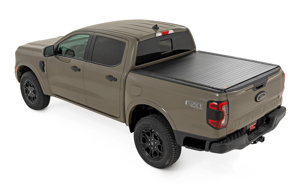 Rough Country Hard Roll Cover 2024-2025 Ford Ranger 2WD/4WD (5' Bed)